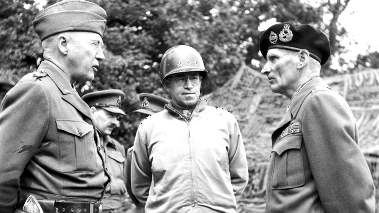 Gen. Patton and Field Marshal Montgomery